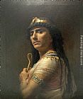 Frederick Arthur Bridgman Famous Paintings - King David